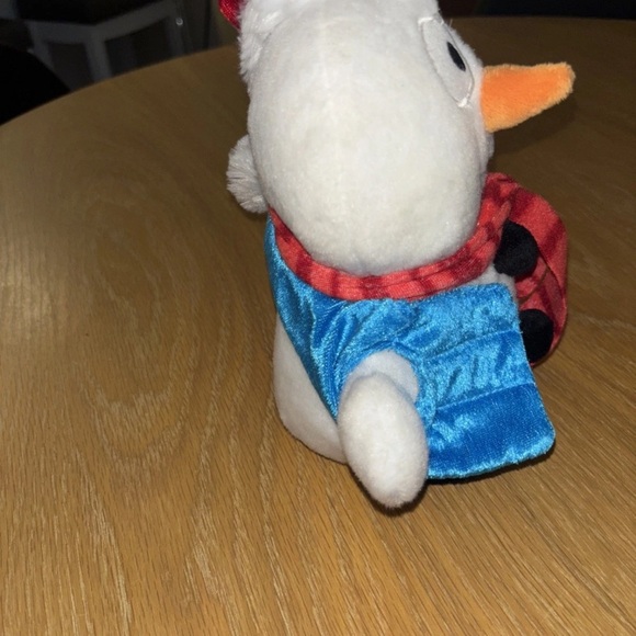 GIMMY TRIM A HOME WINTER WOBBLER SNOWMAN SINGS DECK THE HALLS TESTED RARE - Picture 3 of 14